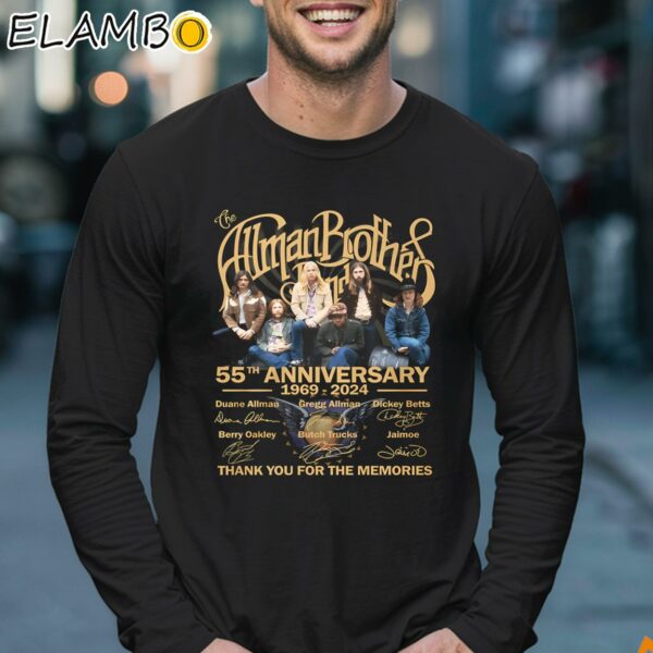 The Allman Brothers Band 55th Anniversary 1969 2024 Thank You For The Memories Shirt Longsleeve 17