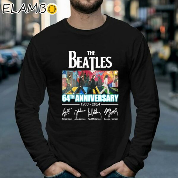 The Beatles 64 Years Anniversary 1960 2024 Shirt Rock Band Gifts Longsleeve 39