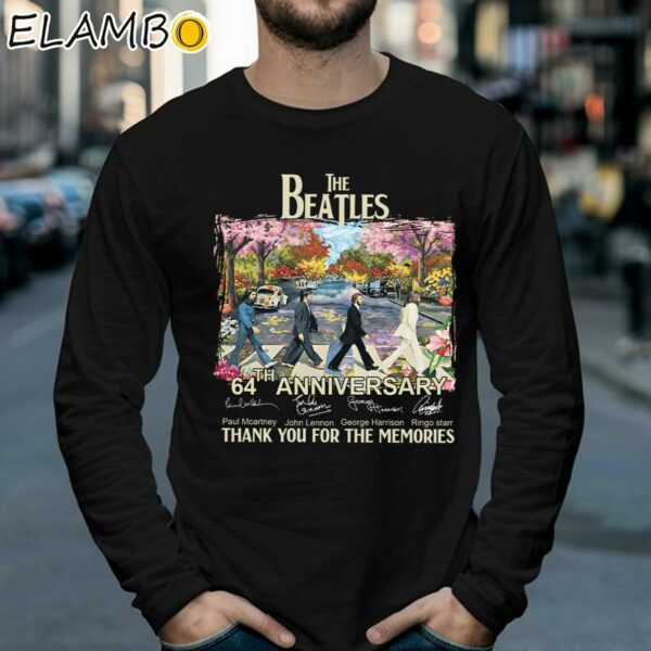 The Beatles Abbey Road 64 Year Anniversary Signatures Shirt Longsleeve 39
