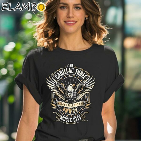 The Cadillac 3 Music City Eagle Shirt Black Shirt 41