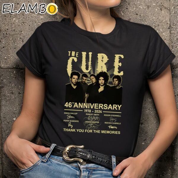 The Cure 46th Anniversary 1978 2024 Thank You For The Memories Shirt Black Shirts 9