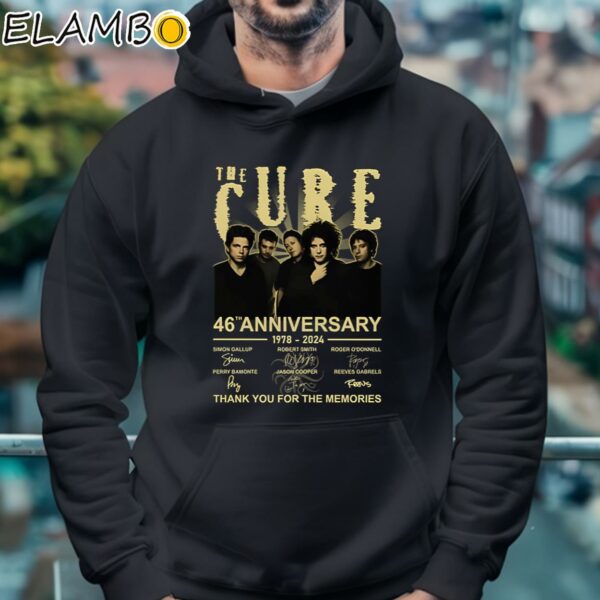 The Cure 46th Anniversary 1978 2024 Thank You For The Memories Shirt Hoodie 4