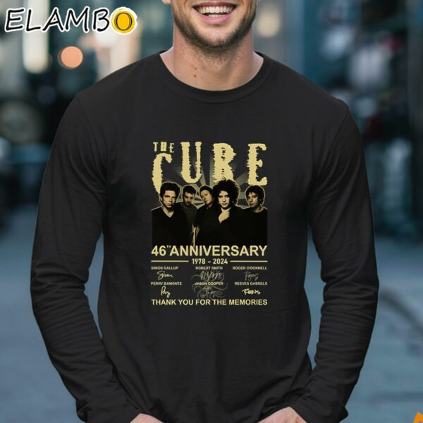 The Cure 46th Anniversary 1978 2024 Thank You For The Memories Shirt Longsleeve 17