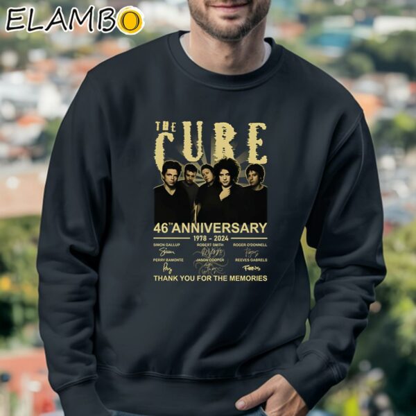 The Cure 46th Anniversary 1978 2024 Thank You For The Memories Shirt Sweatshirt 3