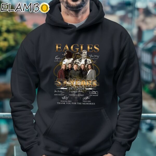 The Eagles Band 53rd Anniversary 1971 2024 Thank You For The Memories Shirt Hoodie 4