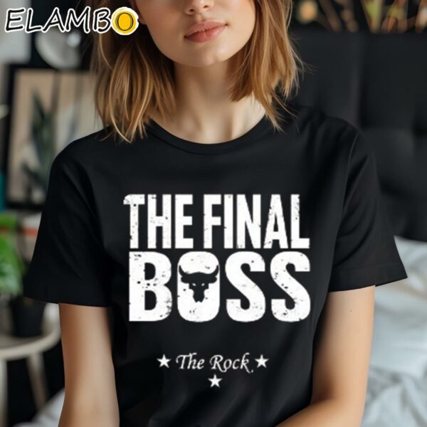 The Final Boss The Rock Shirt