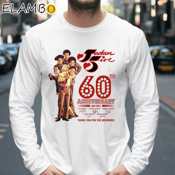 The Jackson 5 60th Anniversary 1964 2024 Thank You For The Memories Shirt Longsleeve 39