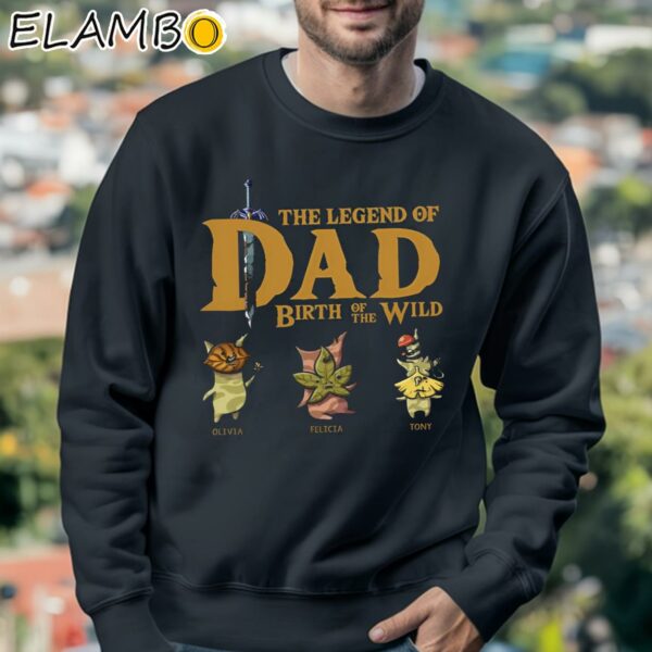 The Legend Of Dad Fathers Day Personalized T Shirts Sweatshirt 3