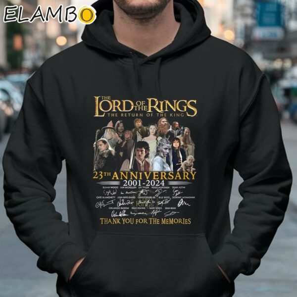 The Lord of the Rings The Return Of The King 23th Anniversary 2001 2024 Thank You For The Memories Shirt Hoodie 37