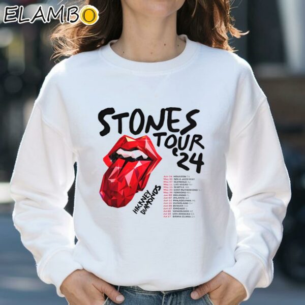 The Rolling Stones Hackney Diamonds Tour 2024 Schedule List Shirt Sweatshirt 31