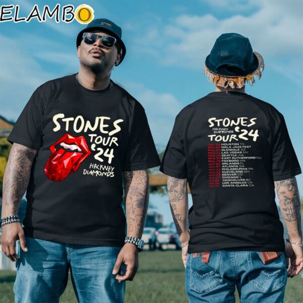 The Rolling Stones Hackney Diamonds Tour 2024 Shirt Shirt Shirt