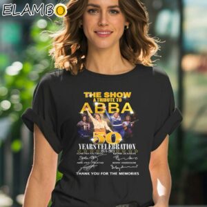 The Show A Tribute To ABBA 50 Years Celebration 1974 - 2024 Thank You For The Memories Shirt