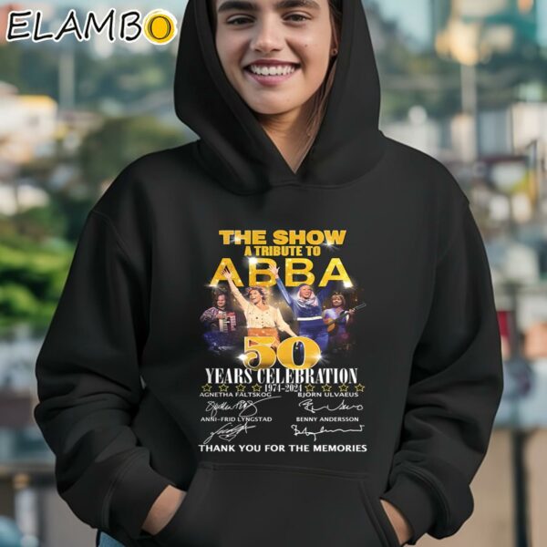 The Show A Tribute To ABBA 50 Years Celebration 1974 2024 Thank You For The Memories Shirt Hoodie 12