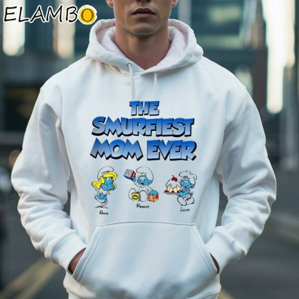 The Smurfiest Mom Ever Shirt Personalized Mothers Day Shirts Hoodie 36