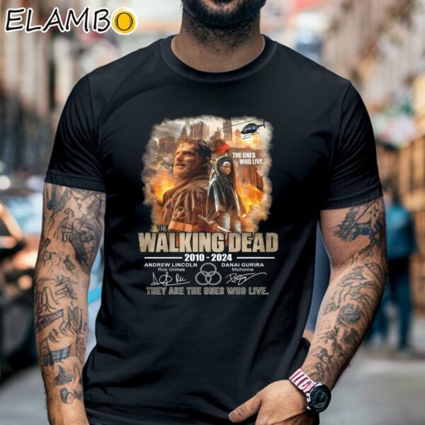 The Walking Dead 2010 2024 They Are The One Who Live T Shirt Black Shirt 6