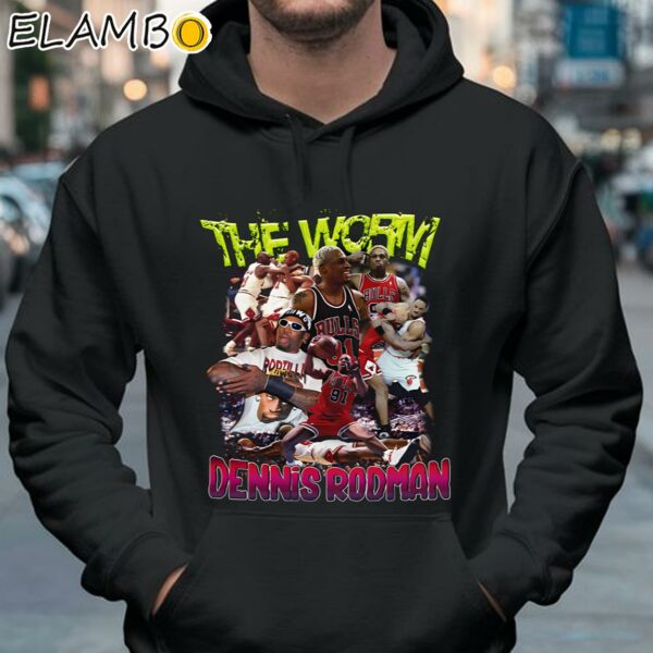 The Worm Dennis Rodman Vintage Shirt Hoodie 37