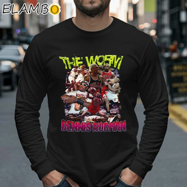 The Worm Dennis Rodman Vintage Shirt Longsleeve 40