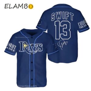 Toronto Blue Jays Taylor Swift Signature Baseball Jersey Printed Thumb