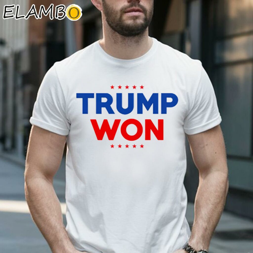 Travis Kelce Wearing Trump Won Shirt