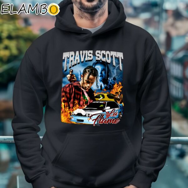 Travis Scott Cactus Jack Flame T shirt Hoodie 4