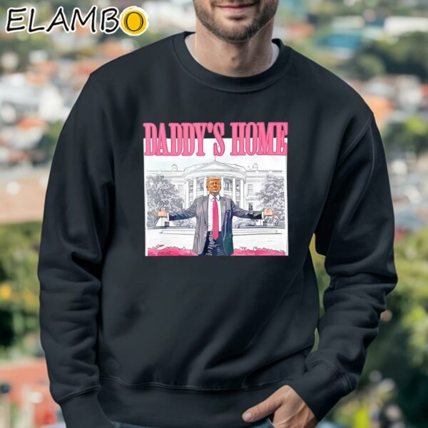 Trump Pink Daddy's Home Trump 2024 Shirt Sweatshirt 3