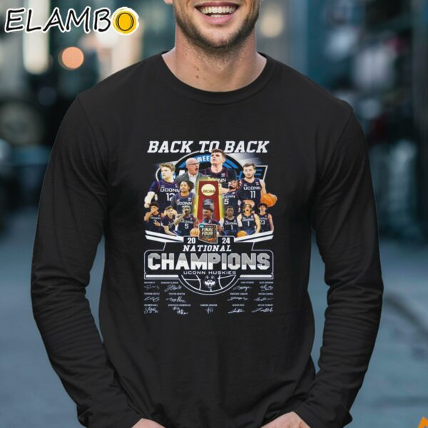 Uconn Huskies Back To Back National Champions 2024 Shirt Longsleeve 17