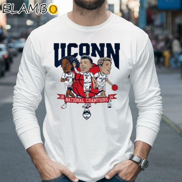 Uconn Mens Basketball 2024 National Champions Caricatures Shirt Longsleeve 35