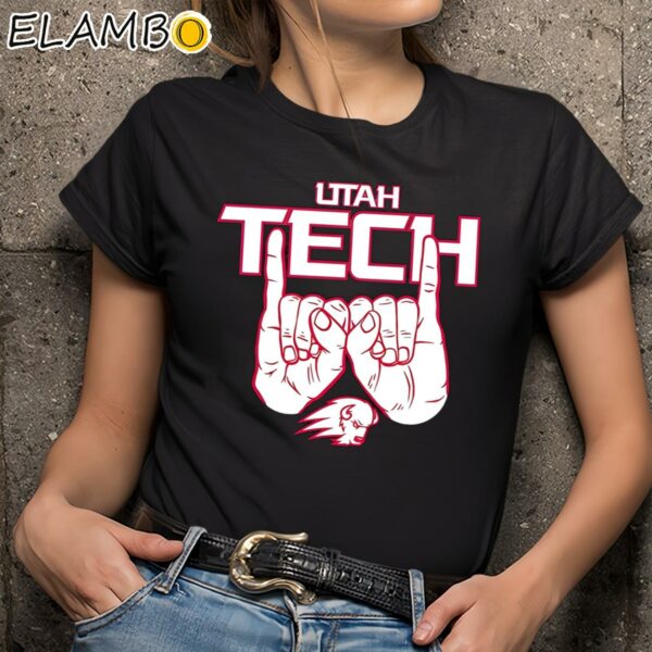 Utah Tech Horns Shirt Black Shirts 9