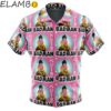 Vegeta Badman Dragon Ball Z Button Up Hawaiian Shirt Printed Aloha