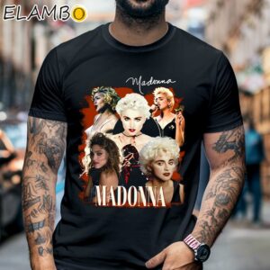 Vintage Bootleg Madonna Shirt Music Gifts Black Shirt 6