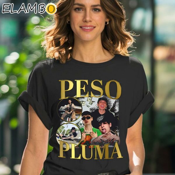 Vintage Bootleg Peso Pluma Conciertos Shirt Black Shirt 41
