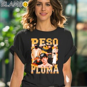 Vintage Bootleg Retro Peso Pluma Shirt Black Shirt 41