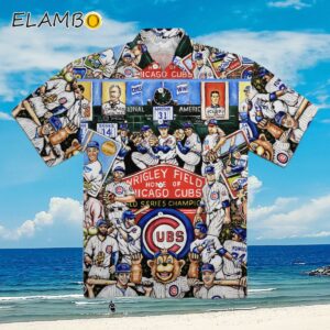 Vintage Chicago Cubs Hawaiian Shirt Aloha Shirt Aloha Shirt