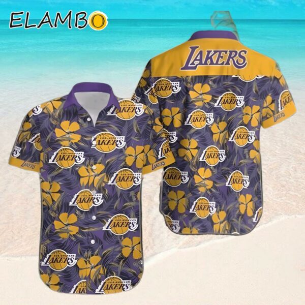 Vintage Los Angeles Lakers Hawaiian Shirt Basketball NBA Hawaiian Shirt Hawaaian Shirt Hawaaian Shirt