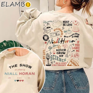 Vintage Niall Horan The Show Live On Tour 2024 Sweatshirt Music Tour