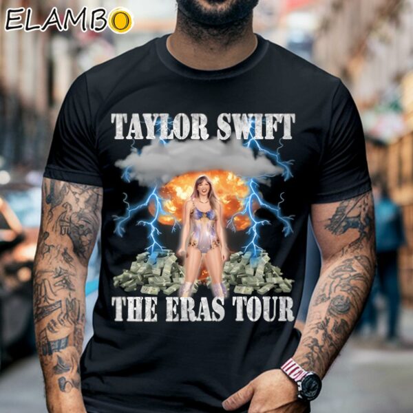 Vintage Retro Taylors Tour Concert Music Shirt Black Shirt 6