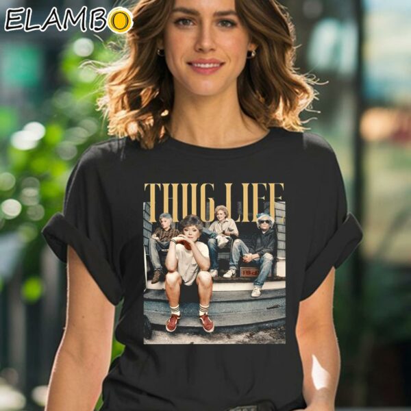 Vintage Thug Life Golden Girls Punk Shirt Black Shirt 41