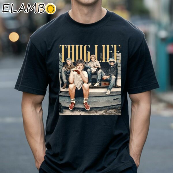 Vintage Thug Life Golden Girls Punk Shirt Black Shirts 18