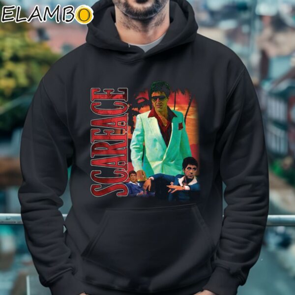 Vintage Tony Montana Scarface T Shirt Movie Gifts Hoodie 4