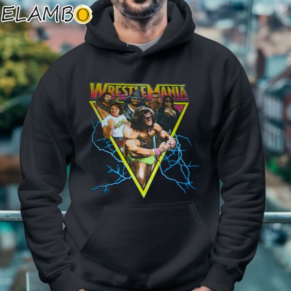 Vintage WWF WWE Wrestlemania T shirt Hoodie 4