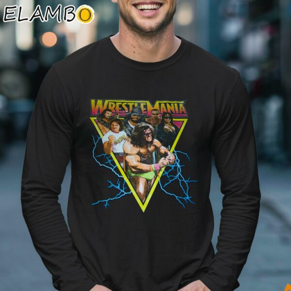 Vintage WWF WWE Wrestlemania T shirt Longsleeve 17