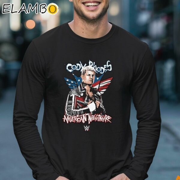 WWE Cody Rhodes American Nightmare Wrestling Shirt Longsleeve 17