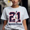 Warren Spahn Atlanta Braves Baseball Hall Of Fame Members Shirt 2 Shirts 7