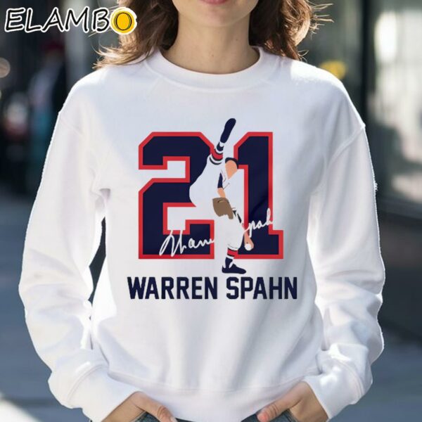 Warren Spahn Atlanta Braves Baseball Hall Of Fame Members Shirt Sweatshirt 30