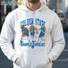 Warriors Triple Threat Curry Thompson Green Shirt Sports Gifts Hoodie 35