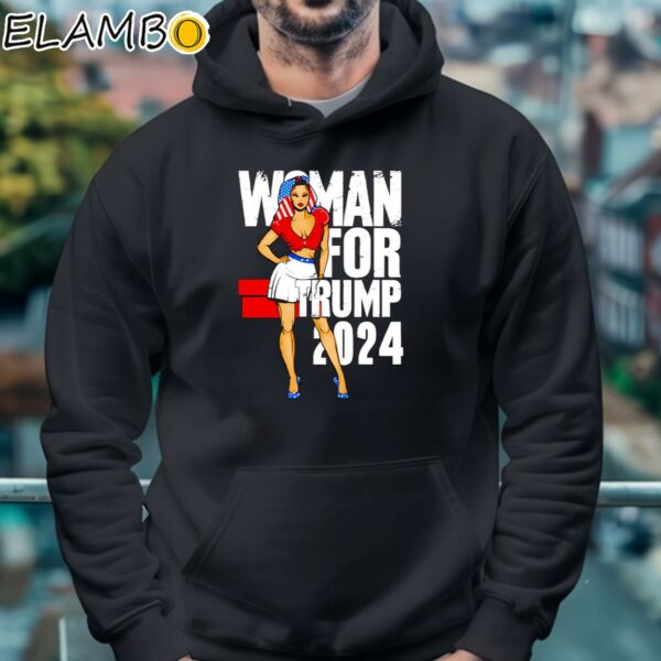 Woman For Donald Trump 2024 America Shirt Hoodie 4