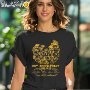 Wu Tang Clan 32nd Anniversary 1992 2024 Thank You For The Memories Shirt Black Shirt 41