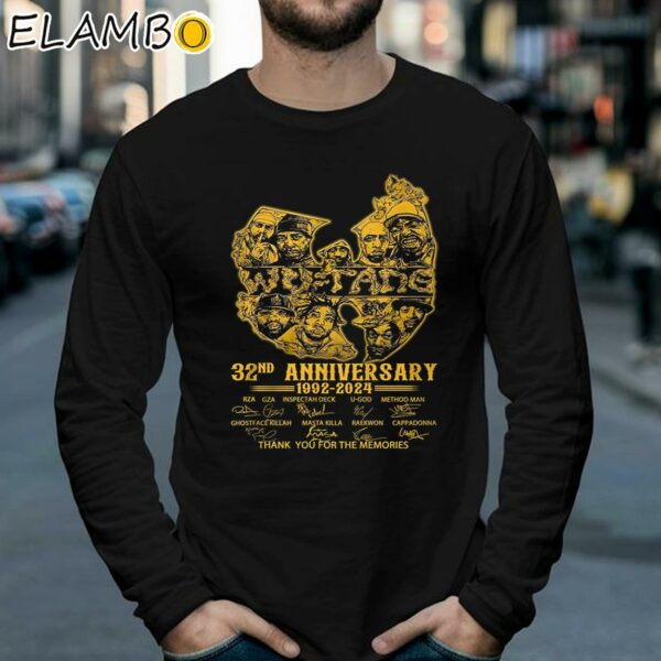 Wu Tang Clan 32nd Anniversary 1992 2024 Thank You For The Memories Shirt Longsleeve 39