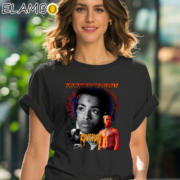 XXXTentacion American Rapper popular RAP Music Tee Shirt Black Shirt 41