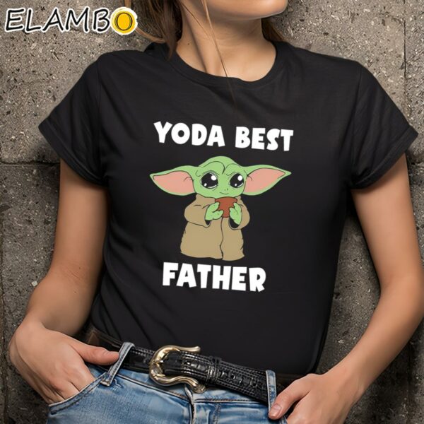 Yoda Best Father Baby Yoda Shirt Black Shirts 9